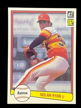 Nolan Ryan 1982 Donruss #419 - NM or better - Houston Astros - HOF